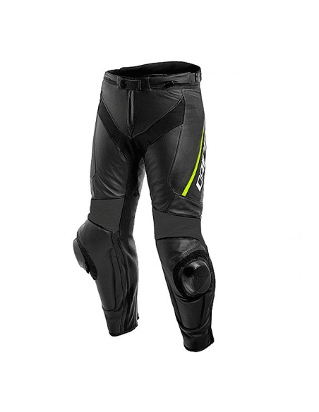 PANTALON DAINESE DELTA 3 NEGRO / FLUO-AMARILLO