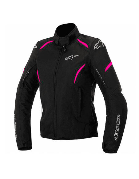 CHAQUETA ALPINESTARS STELLA GUNNER IMPERMEABLE SEÑORA BLACK / FUCSIA