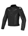 CHAQUETA DAINESE SUPER SPEED TEX NEGRO / GRIS