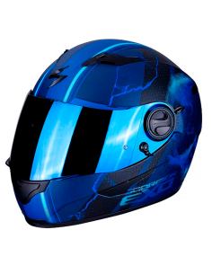 CASCO SCORPION EXO-490 DAR AZUL MATE