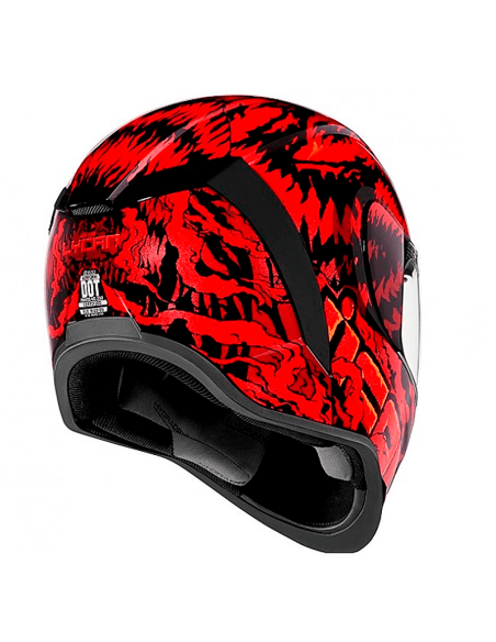 CASCO ICON AIRFORM LYCAN ROJO