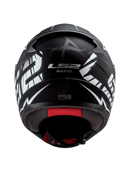 CASCO LS2 FF353 RAPID CROMO MATE NARANJA FRUOR / AZUL