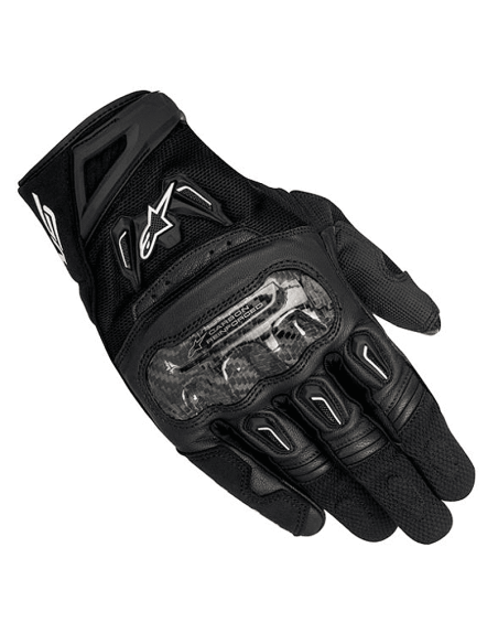 HANDSCHUHE ALPINESTARS SMX-2 AIR CARBON V2 SCHWARZ