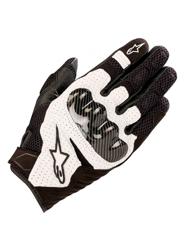 GUANTES ALPINESTARS SMX-1 AIR V2 NEGRO / BLANCO