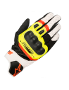 HANDSCHUHE ALPINESTARS SP-5 SCHWARZ / GELB FLUOR / WEISS / ROT FLUOR