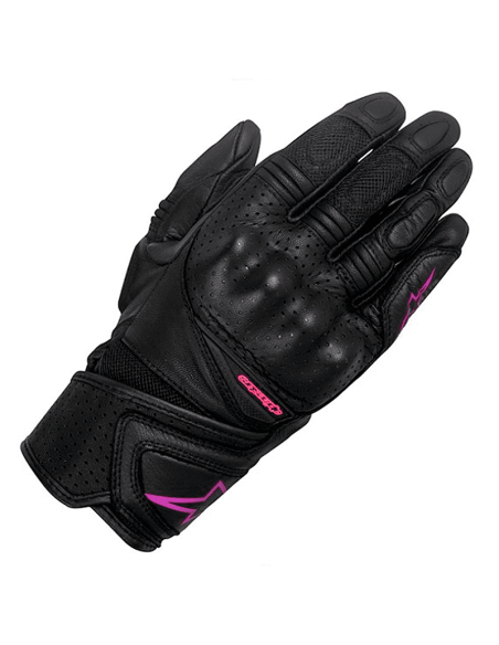 GUANTES ALPINESTARS STELLA BAIKA SEÑORA NEGRO / FUCHSIA