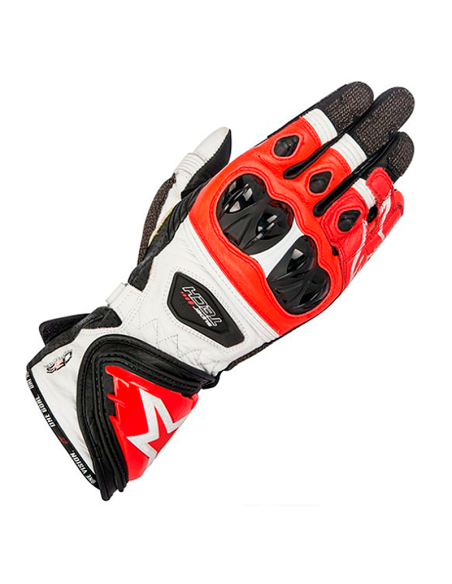 HANDSCHUHE ALPINESTARS SUPERTECH SCHWARZ / WEISS / ROT
