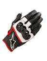 GUANTES ALPINESTARS CELER V2 NEGRO / BLANCO / ROJO FLUOR