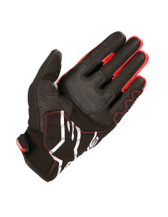 GUANTES ALPINESTARS SMX-2 AIR CARBON V2 HONDA NEGRO / ROJO 2