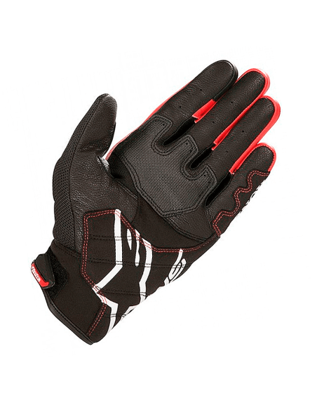 HANDSCHUHE ALPINESTARS SMX-2 CARBON V2 HONDA SCHWARZ / ROT