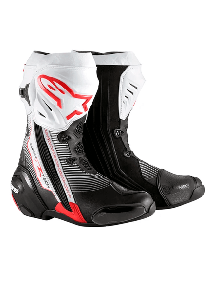 BOTAS ALPINESTARS SUPERTECH-R NEGRO / ROJO / BLANCO