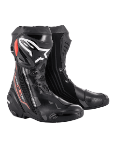 BOTAS ALPINESTARS SUPERTECH-R NEGRO / GRIS OSCURO / ROJO FUOR