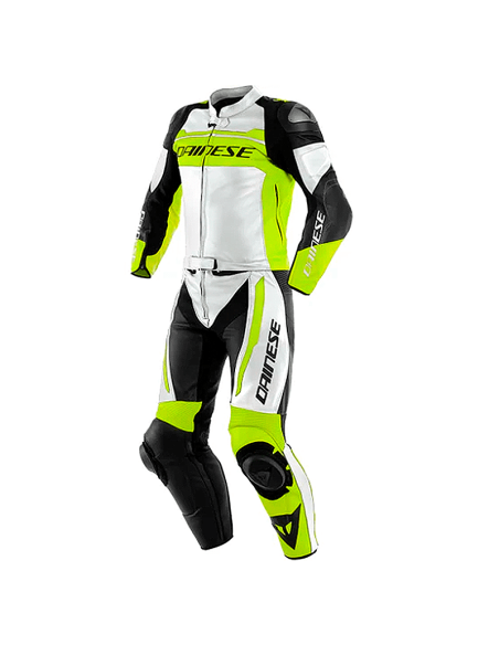 MONO DAINESE MISTEL WEISS / GELB FLUOR / SCHWARZ