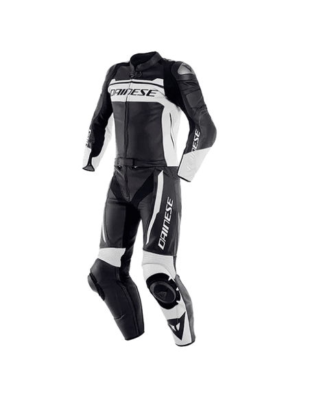 KOMBINATION DAINESE SCHWARZ -MISTEL MATT / WEISS / SCHWARZ-MATT