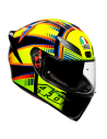 CASCO AGV K-1 ROSSI SOLELUNA 2015