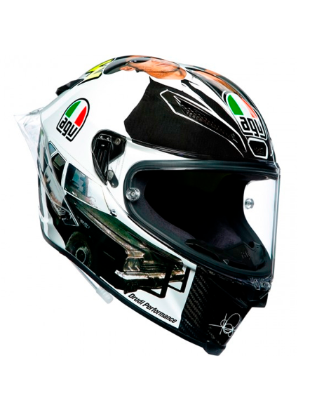 HELM AGV TRACK GP R LIMITED EDITION ROSSI MISANO