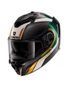 CASCO SHARK SPARTAN GT CARBON TRACKER CARBONO / VERDE / ORO