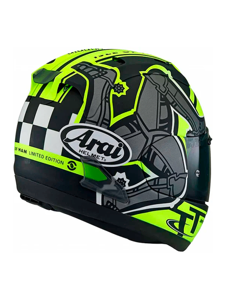 CASCO ARAI RX-7V ISLE OF MAN TT 2019 EDICIÓN LIMITADA
