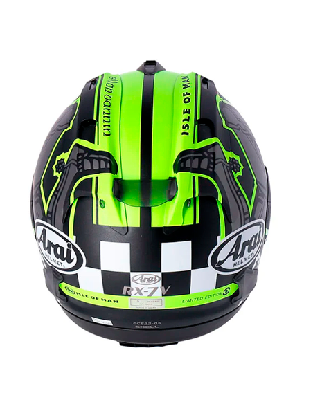 CASCO ARAI RX-7V ISLE OF MAN TT 2019 EDICIÓN LIMITADA