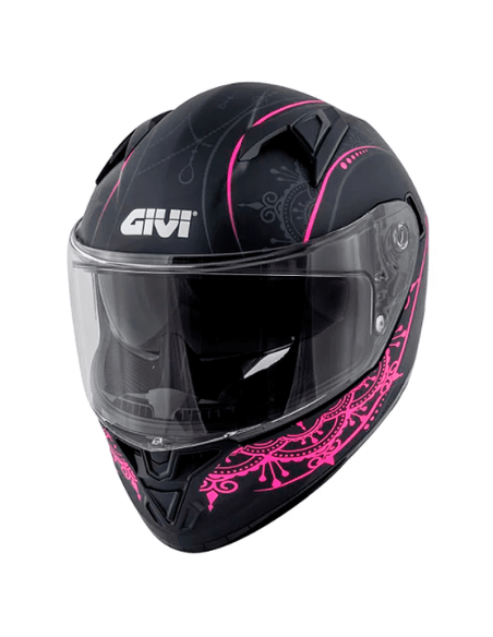 HELM GIVI 50.6 STOCCARDA MENDHI MATT SCHWARZ / ROSA