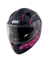 CASCO GIVI 50.6 STOCCARDA MENDHI MATE NEGRO / ROSA