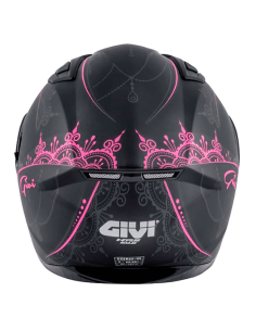 HELM GIVI 50.6 STOCCARDA MENDHI MATT SCHWARZ / ROSA 2