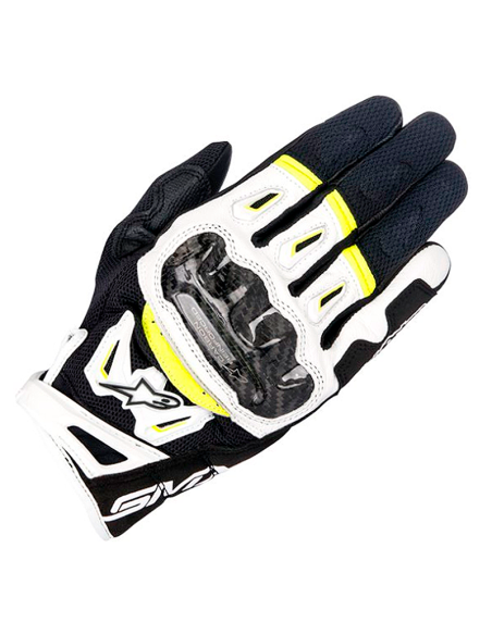 ALPINESTARS SMX-2 AIR CARBON V2 SCHWARZ / WEISS / NEONGELB