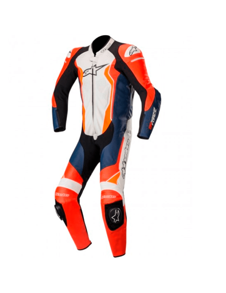 MONO ALPINESTARS GP FORCE PROFESIONAL FLUOR ROJO / NEGRO / BLANCO / NARANJA FLUO