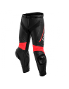 HOSE DAINESE DELTA 3 SCHWARZ / FLUO-ROT