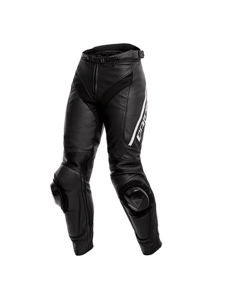 PANTALON DAINESE DELTA 3 SEÑORA NEGRO/BLANCO