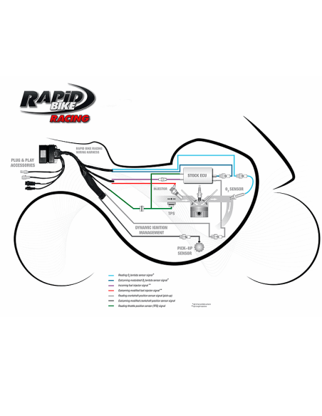 Centralita RAPID BIKE EVO 4 Inyectores
