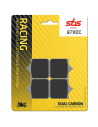 Pastillas de freno SBS P870-DC DUAL CARBON