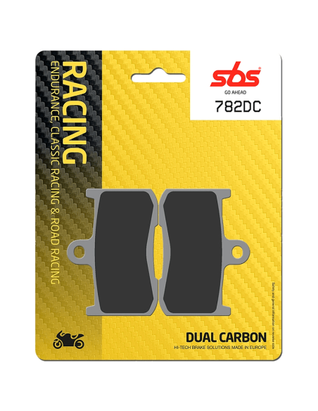 Pastillas de freno SBS P782-DC DUAL CARBON