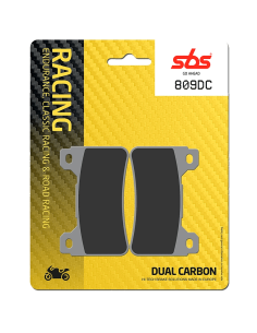 Pastillas de freno SBS P809-DC DUAL CARBON