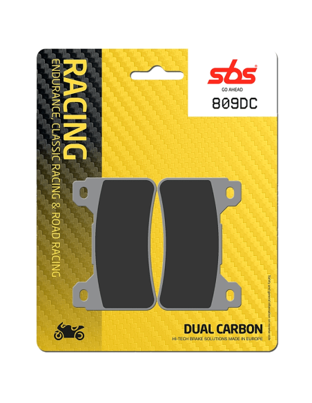 Bremsbeläge SBS P809-DC DUAL CARBON