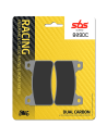 Pastillas de freno SBS P809-DC DUAL CARBON