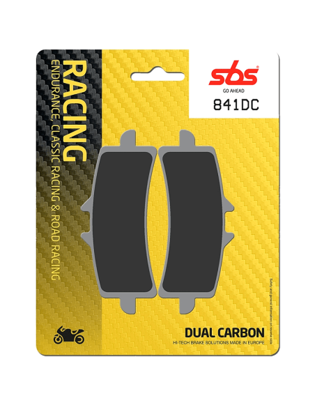 Pastillas de freno SBS P841-DC DUAL CARBON