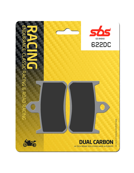 Bremsbeläge SBS P622-DC DUAL CARBON