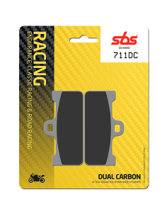 Pastillas de freno SBS P711-DC DUAL CARBON